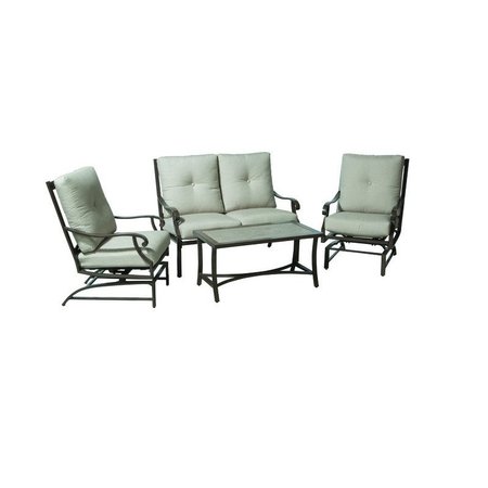 LIVING ACCENTS Canmore Patio Espsso 4Pc S4V2-ACW01822